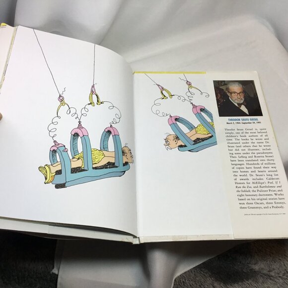 Dr. Seuss "You're Only Old Once A Book for Obsolete Children" HC DJ 1986 - Picture 10 of 10